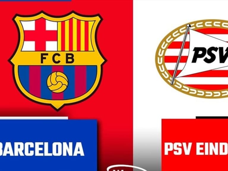 PSV vs Barcelona. Foto: W Deportes