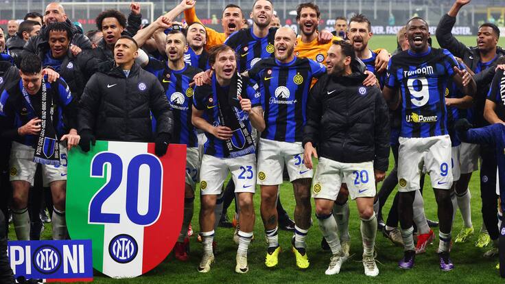 Inter le ganó al Milan y es Campeón de Italia; ¿Cómo queda la lista de ganadores de la Serie A?