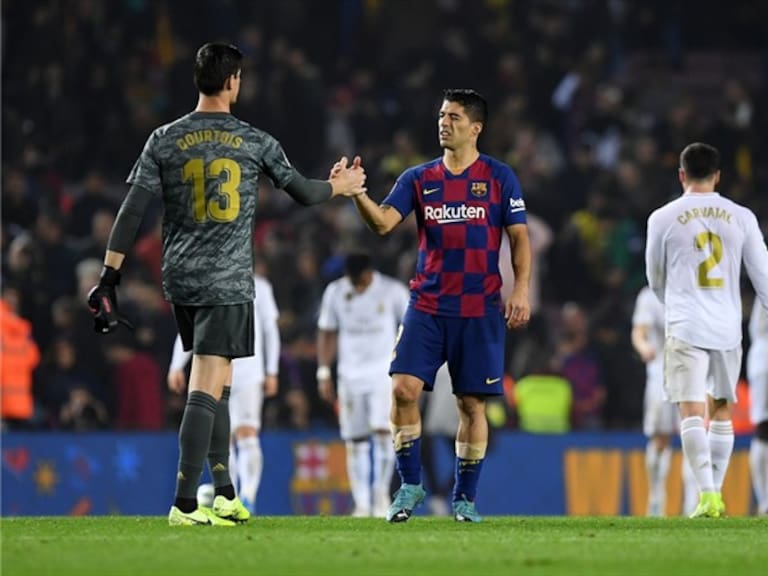 Barcelona y Real Madrid en el Clásico. Foto: Getty Images