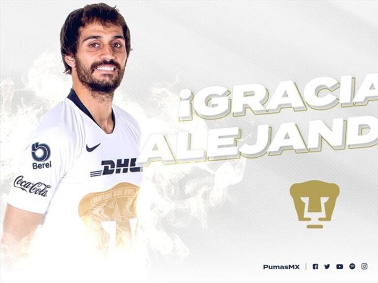 Alejandro Arribas. Foto: Twitter @PumasMX