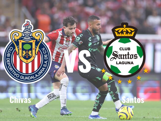 Santos vs Chivas: EN VIVO, dónde, cuándo y a qué hora ver el juego de la Jornada 16