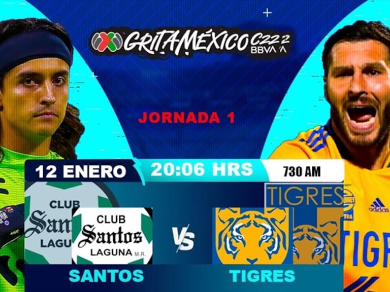 santos vs tigres . Foto: wdeportes