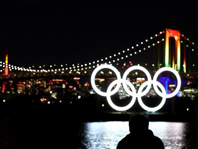 Aros de Juegos Olímpicos Tokio 2020 en Japón. Foto: Getty Images