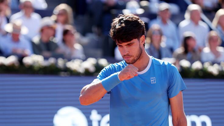 Carlos Alcaraz es baja oficial en Roma y Roland Garros por lesión