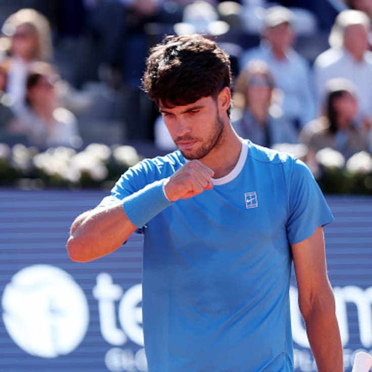 Carlos Alcaraz es baja oficial en Roma y Roland Garros por lesión