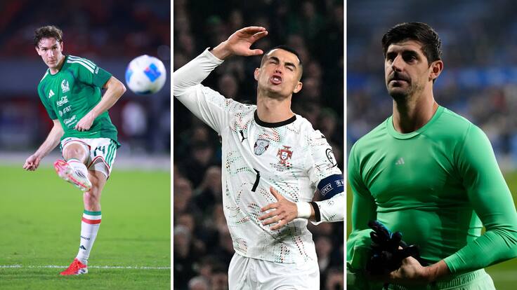 Selección Mexicana y el hospital de lesiones; ¿Qué jugadores de Portugal y Bélgica estarán ausentes?