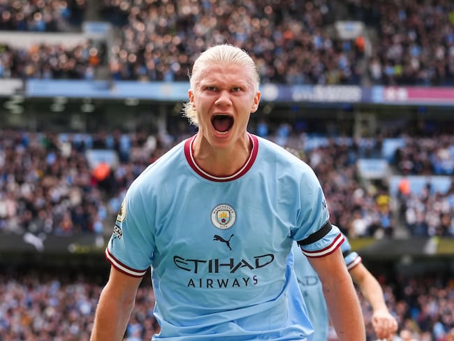 Erling Haaland y su temible inicio en PL: el noruego ya acumula tres Hat Tricks