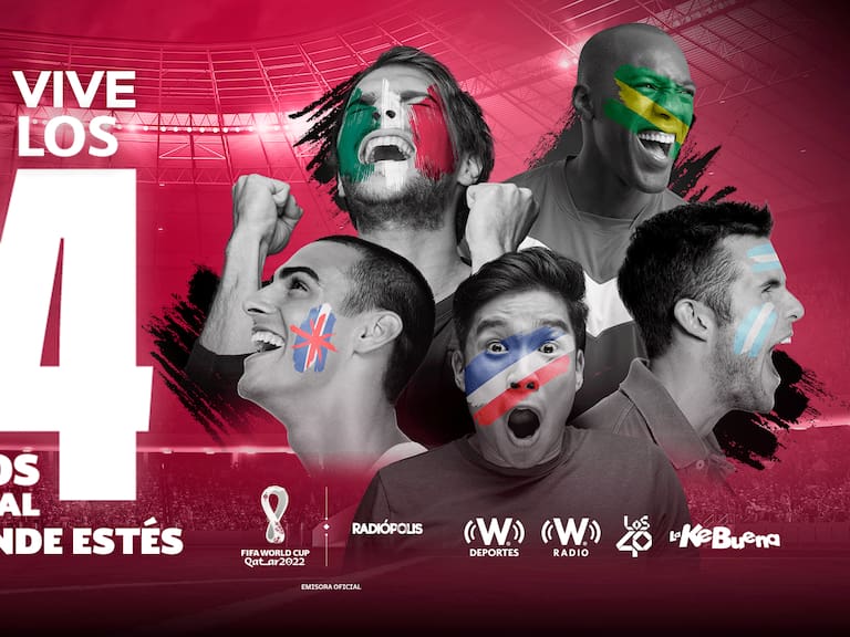 Radiopolis será la Voz del Mundial; los 64 partidos con Cadena W