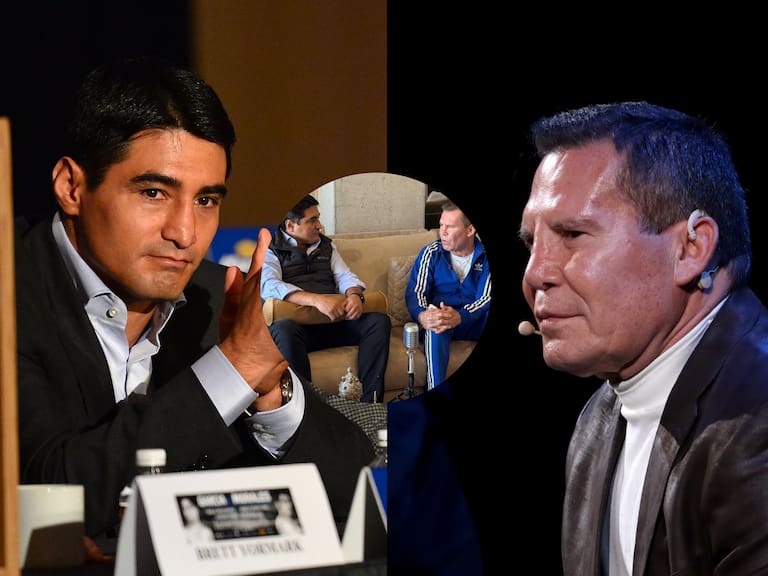 Julio César Chávez y Erik Terrible Morales una pelea de exhibición
