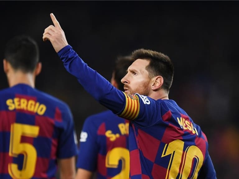 Lionel Messi con Barcelona. Foto: