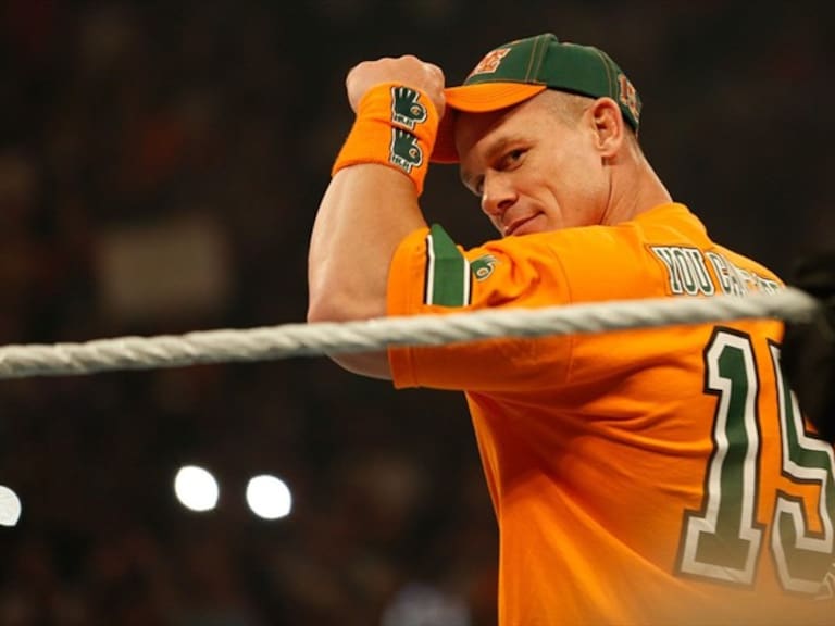 John Cena en una lucha. Foto: Getty Images