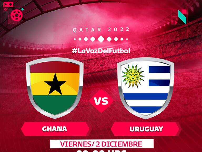 Ghana vs Uruguay en vivo