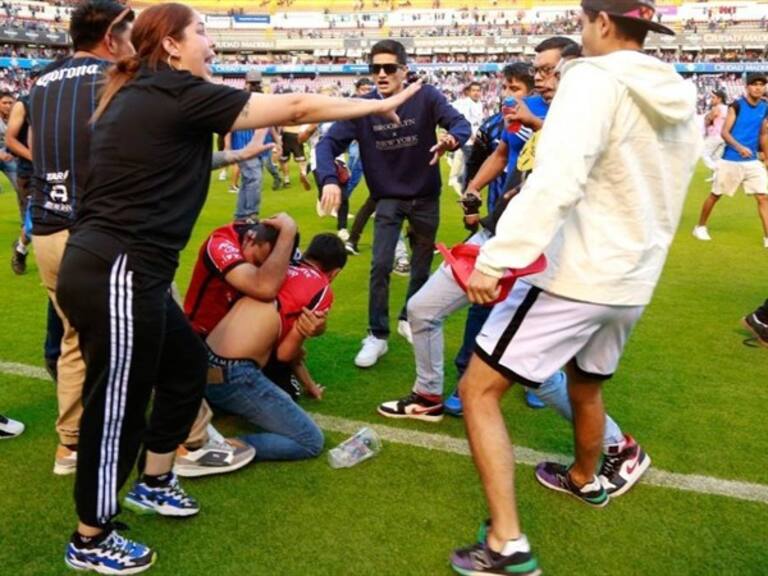 La directiva de Querétaro fue la única vetada después de los incidentes. Foto: mexsport