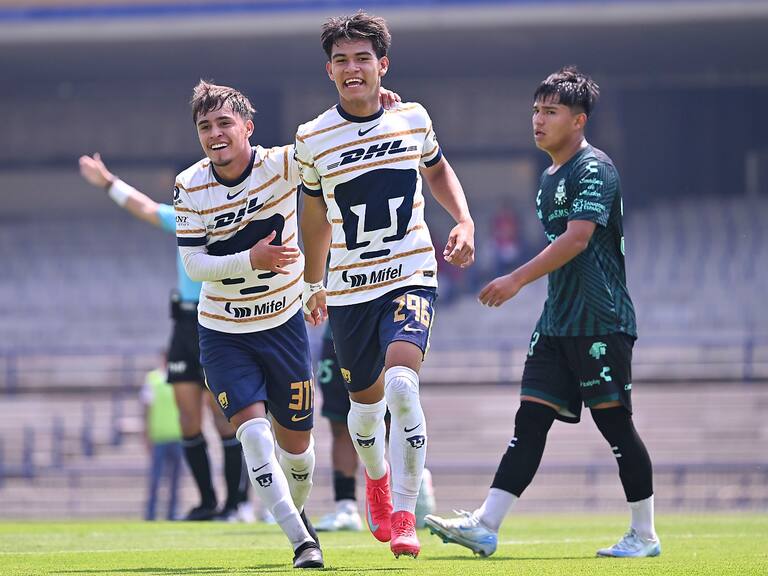Pumas se adelantó en la Final de la Sub 17 de la Liga MX