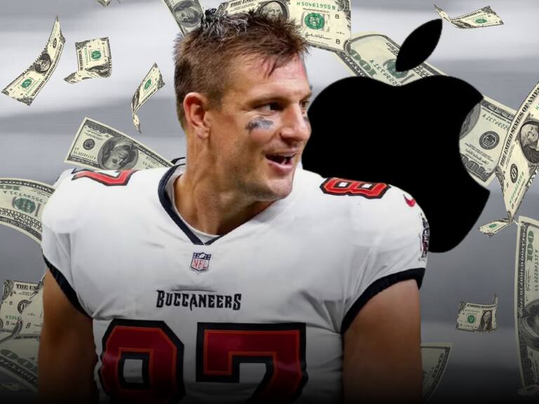 Rob Gronkowski invirtió en Apple, lo olvidó y diez años después el valor incremento de forma descomunal