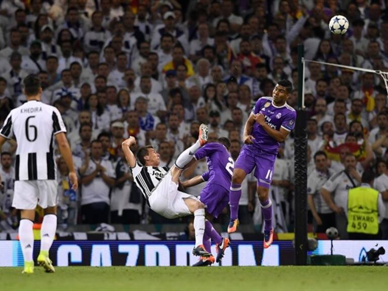 Mario Mandzukic hizo el gol del año. Foto: Getty Images