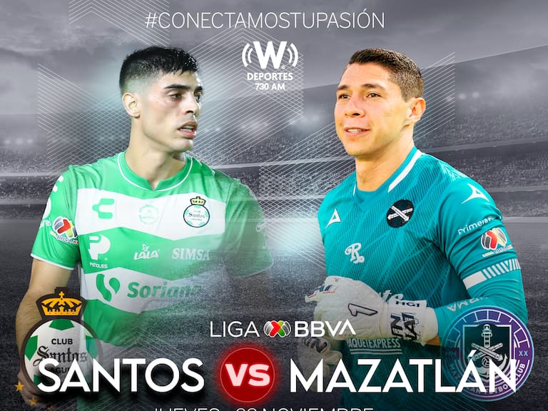 Santos vs Mazatlán en vivo Liga MX