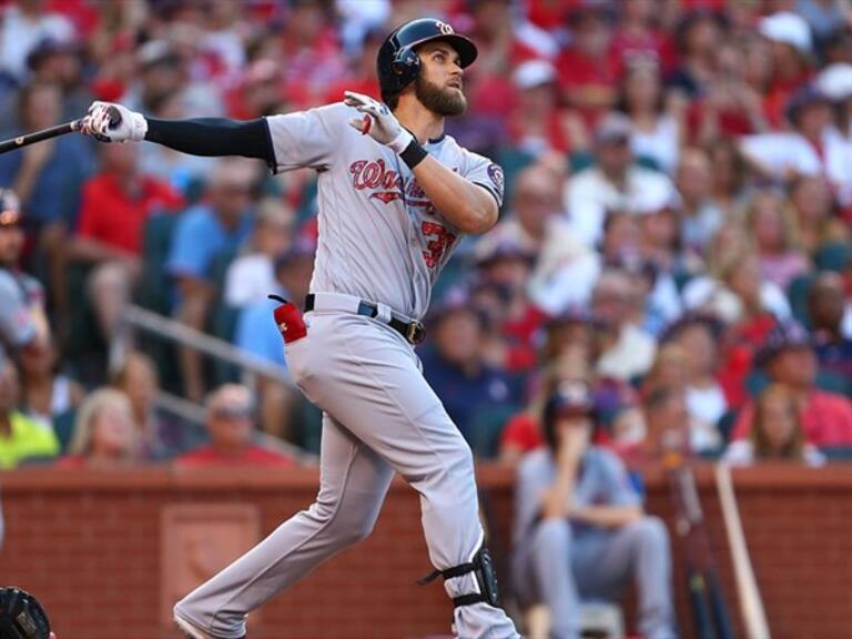 Bryce Harper vs St. Louis. Foto: Getty