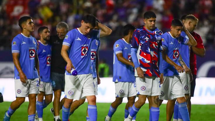 Cruz Azul pierde el invicto y se lleva goleada del Atlético de San Luis