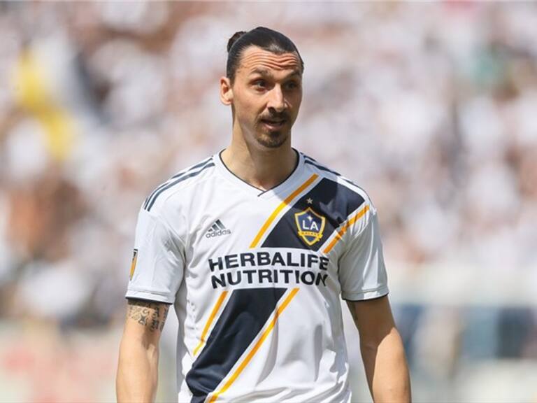 Zlatan Ibrahimovic en un juego con el Galaxy. Foto: Getty Images