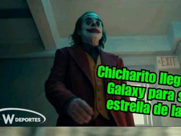 Chicharito y el Galaxy. Foto: W Deportes