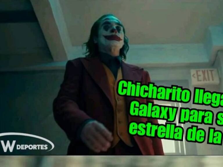 Chicharito y el Galaxy. Foto: W Deportes