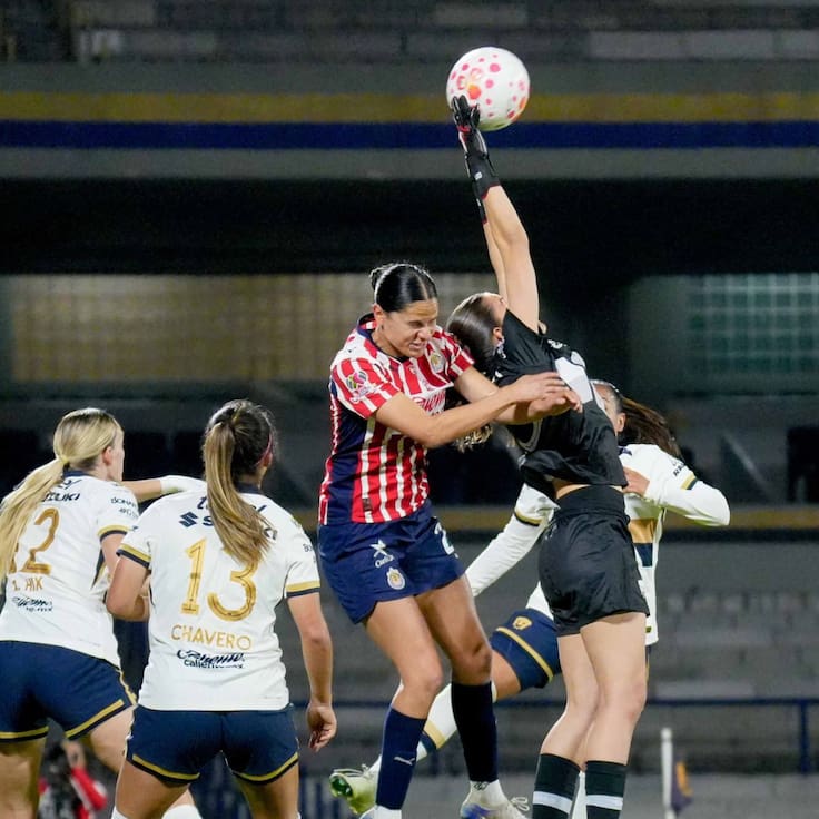 Pumas escala en la tabla de la Liga MX Femenil tras vencer a Chivas en CU