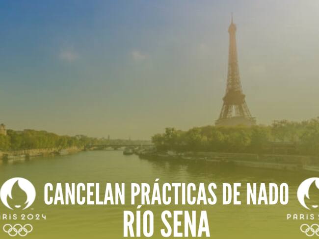 Juegos Olímpicos: Cancelan entrenamientos en el Río Sena por mala calidad del agua