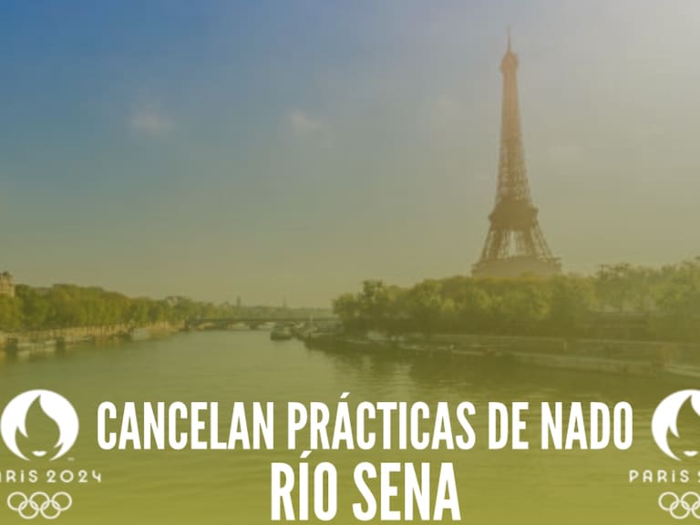 Juegos Olímpicos: Cancelan entrenamientos en el Río Sena por mala calidad del agua