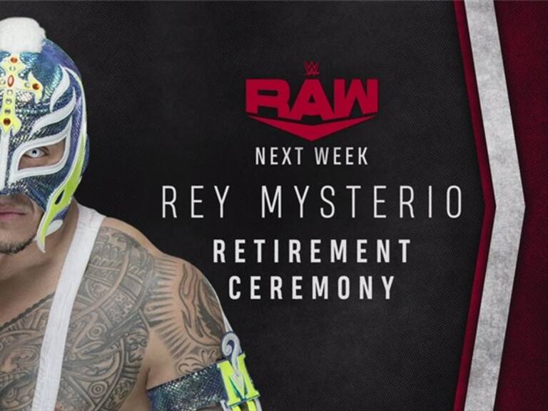 Rey Mysterio WWE. Foto: twitter @WWE