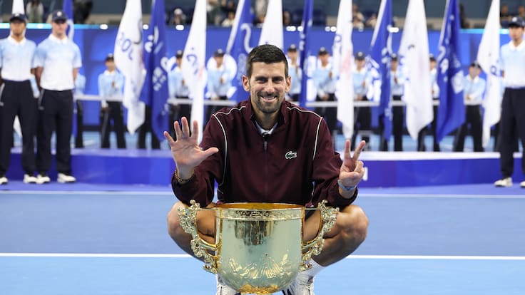 Sigue sin perder en Beijing: Novak Djokovic se consagró campeón del ATP 500