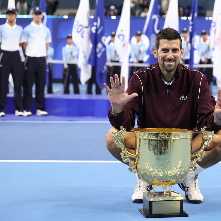 Sigue sin perder en Beijing: Novak Djokovic se consagró campeón del ATP 500