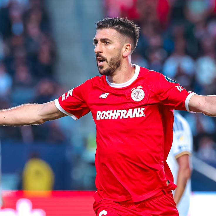 Toluca avanza caminando a las semifinales de Concachampions tras golear en el global a LA Galaxy