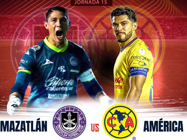 América vs Mazatlán: EN VIVO, dónde, cuándo y a qué hora ver el juego de la Jornada 15