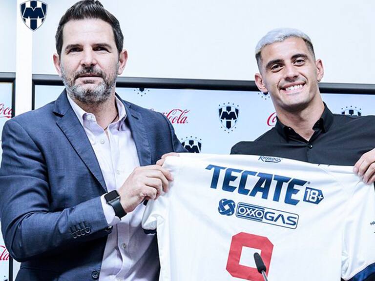 Duilio Davino presentó oficialmente a Berterame con Monterrey