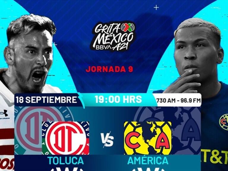 Toluca vs América . Foto: wdeportes