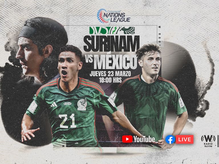 México vs Surinam, EN VIVO, Nations League