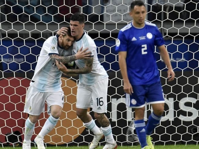 Argentina rescató el empate ante Paraguay