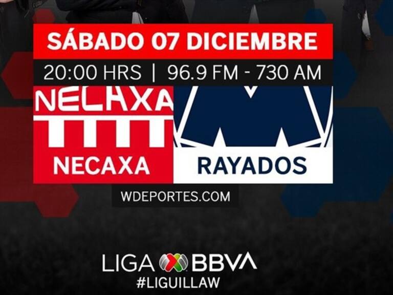 Necaxa vs Rayados. Foto: