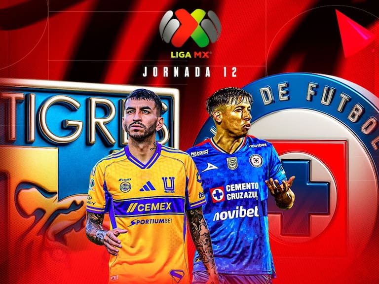 Cruz Azul vs Tigres: EN VIVO, dónde, cuándo y a qué hora ver el juego de la Jornada 12 del Apertura 2025 Liga MX