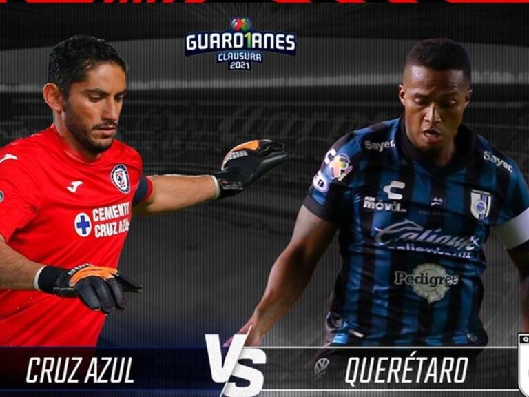 Cruz Azul vs Querétaro. Foto: W Deportes