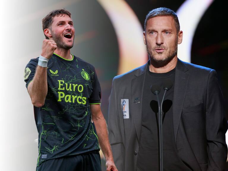 Francesco Totti habló maravillas de Santiago Giménez