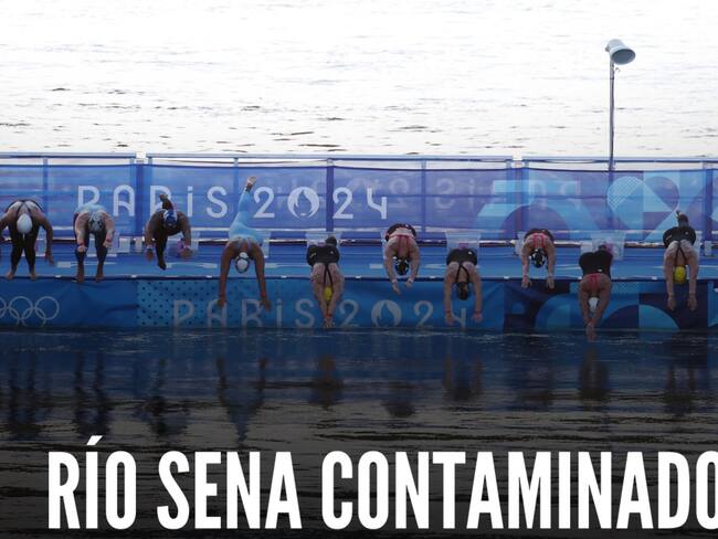 Río Sena tenía restos fecales; atleta revela la asquerosidad que fue nadar ahí en los Juegos Olímpicos