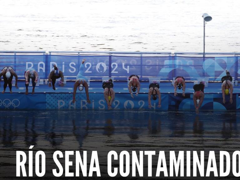 Río Sena tenía restos fecales; atleta revela la asquerosidad que fue nadar ahí en los Juegos Olímpicos