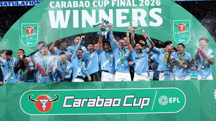 Manchester City se consagra campeón de la Carabao Cup