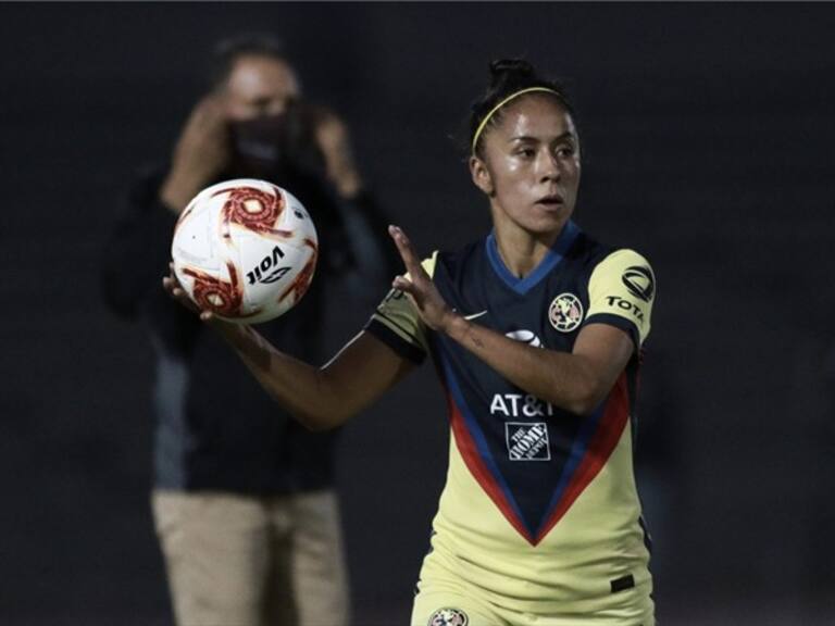 Mónica Rodríguez América Femenil. Foto: Mexsport