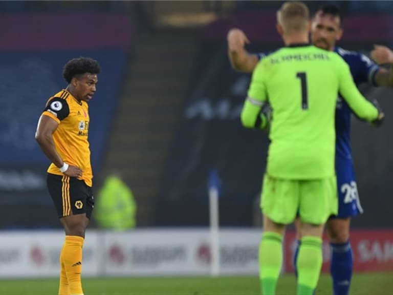 Wolverhampton cayó ante el Leicester. Foto: Getty Images