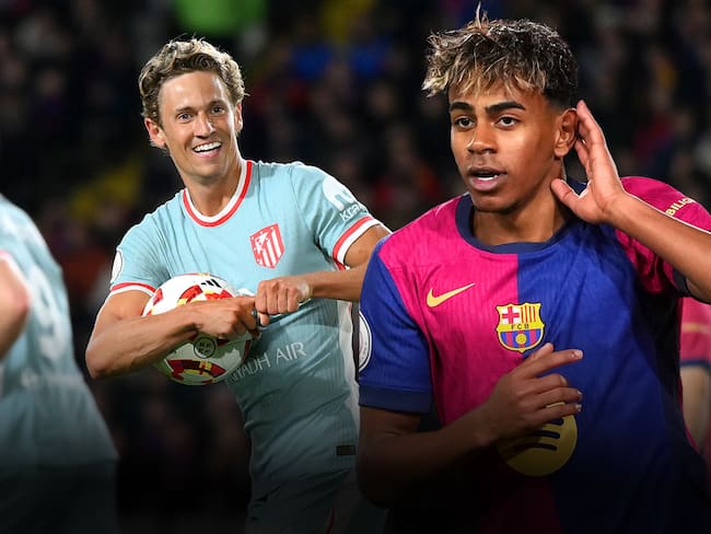 Barcelona y Atlético de Madrid otorgaron un partidazo digno de Copa del Rey