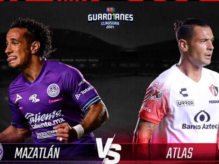 Mazatlán vs Atlas. Foto: W Deportes