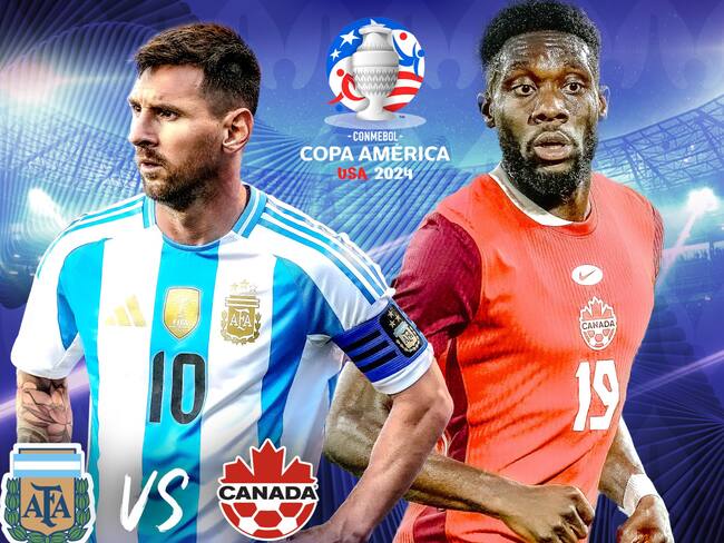 Argentina vs Canadá: EN VIVO, dónde, cuándo y a qué hora ver las semifinales Copa América